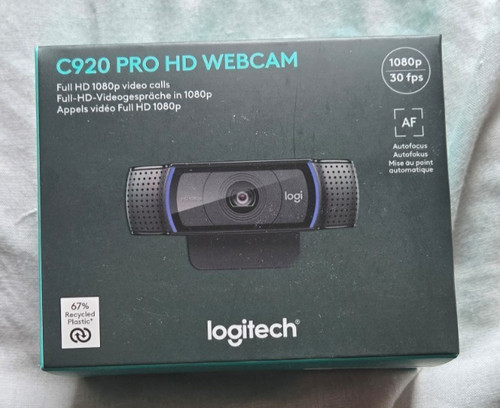 Logitech c920 pro webcam - c920, hd