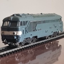Jouef 8412 HO SNCF BB 67001 Diesel Locomotive Blue Unboxed
