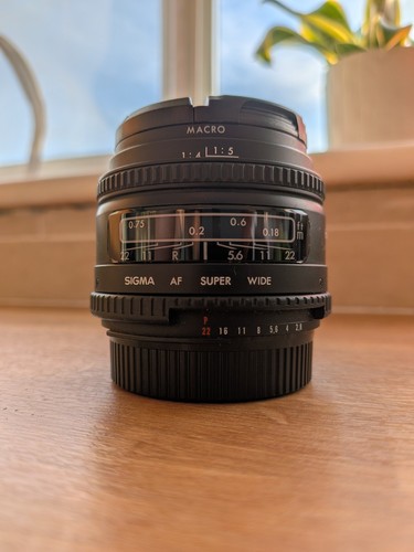 Sigma super wide - af, 24mm