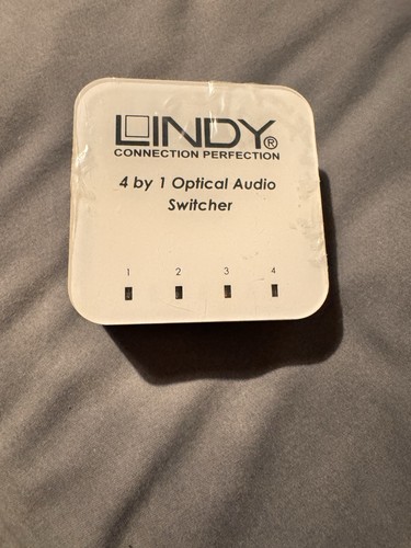 Lindy optical audio switcher - audio, /