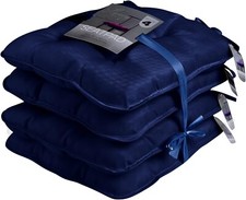 4x Seat Cushions Chair Pads-