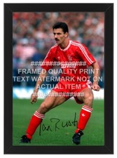 IAN RUSH SIGNED PHOTO PRINTED