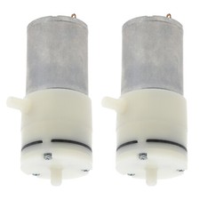 2PCS DC 12V Micro Vacuum Pump Small Vacuum Pump for Air Sampling Equipment