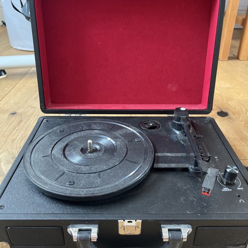 Briefcase turntable record - turntable,