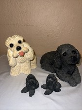 Lot Of Dog Statues & Figurines