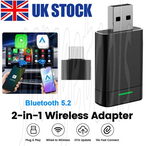 2in1 wireless carplay adapter - 2in1,