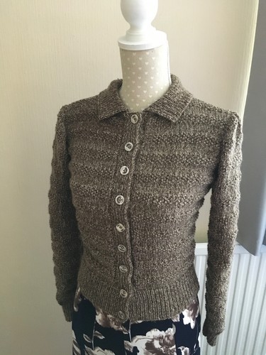 Hand knitted lady 1940s - knitted, lady's