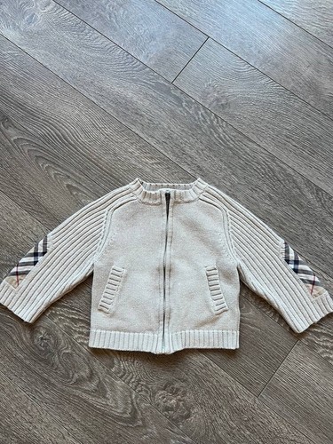 Burberry baby zip cardigan - burberry,
