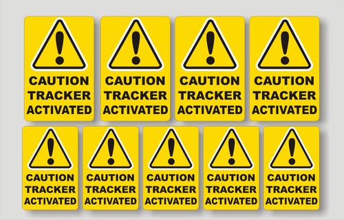 Warning caution tracker - caution,,