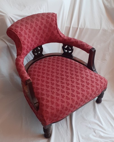 Edwardian parlour chairs - edwardian,