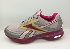 Women's REEBOK Easytone Size 6.5UK 40EU Grey & Purple Trainers Laced In E U C 