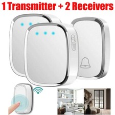 Wireless Doorbell with 2