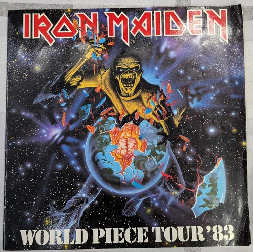 Iron maiden tour programme - maiden,