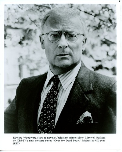 Edward woodward 8x10 photo - edward,