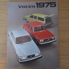 VOLVO 244DL 244GL Saloon 245DL Estate 264DL 244 245 264 DL GL UK Brochure 1975