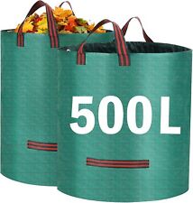 2X 500L Large Garden Waste