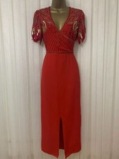 Virgos Lounge Red Ursula Wrap