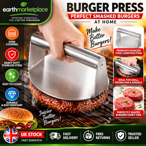 Burger press round - press,