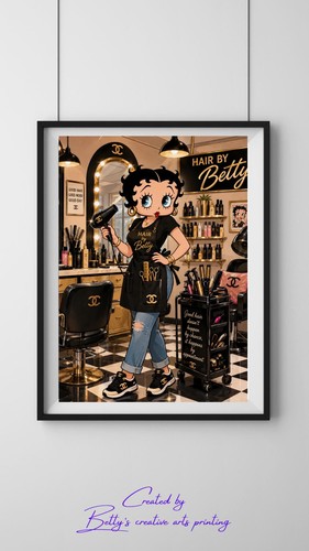 Betty boop poster - boop, art