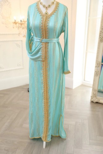Moroccan kaftan johara dress - moroccan,