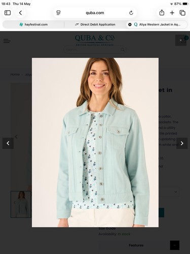 Quba aaliyah western denim - western,