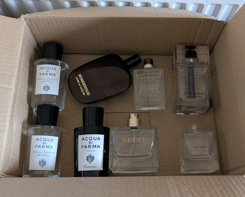 Empty fragrance bottles job - empty,