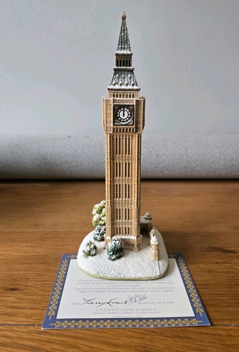 Lilliput lane big ben - lane, in