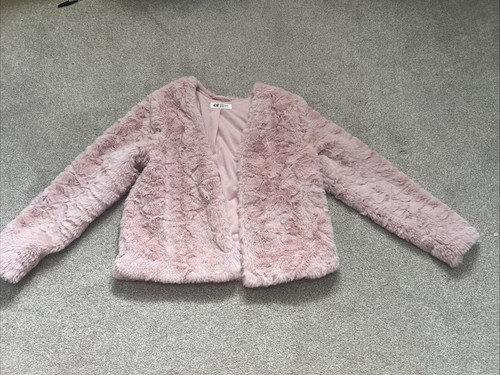 Girls age years pink fur - 8-10,