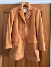 *Vintage* Escada Margaretha Ley Mustard Blazer Size UK 8 