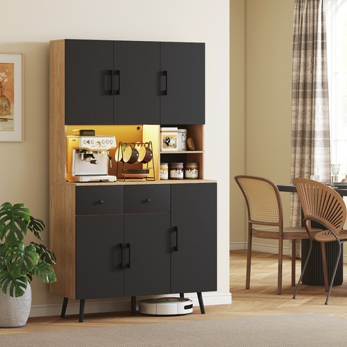 Led tall kitchen cupboard - led,