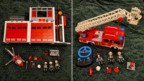Playmobil 9462 fire station - 9462, +