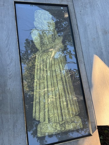 Vintage framed brass - vintage,