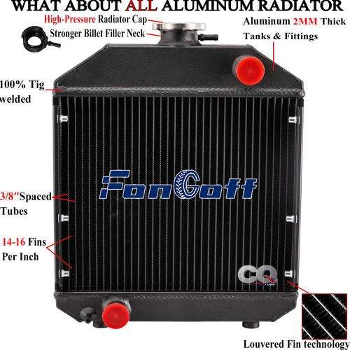 Row aluminum radiator - 2,