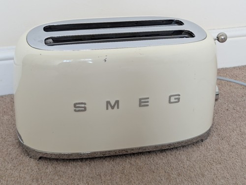 Smeg cream slice toaster - smeg, 4-slice