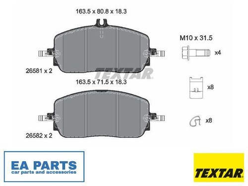 Brake pad set - brake, set,