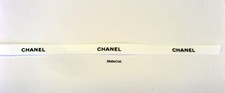 Chanel ribbon white with - in,