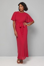 Wallis Red Maxi Dress Womens