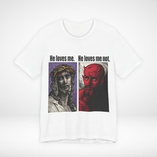 Jesus Devil Graphic Tee He