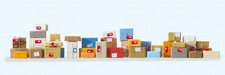 Preiser 17703  Parcels (40) HO