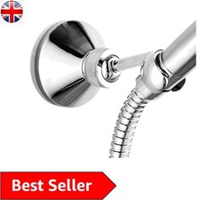 Stylish Copper and Chrome Shower Head Wall Holder, 10.4x6.4cm, Easy Installation