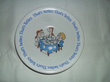 TETLEY TEA FOLK COLLECTABLES 20 CM CEREAL BOWL VINTAGE 1996