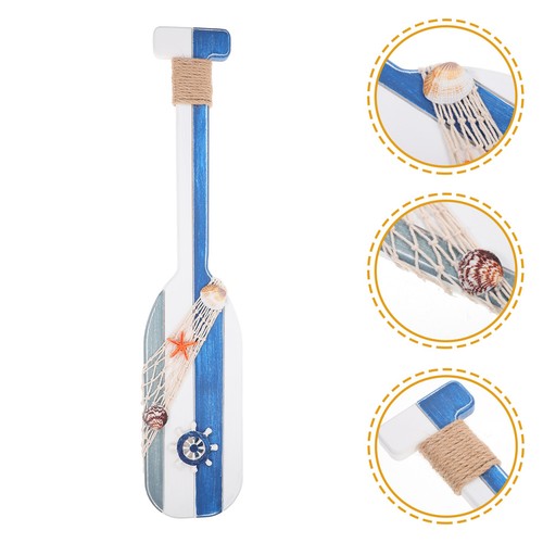Wooden oar wall decor - wooden,