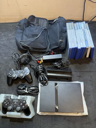 Sony ps2 slim console black - ps2,