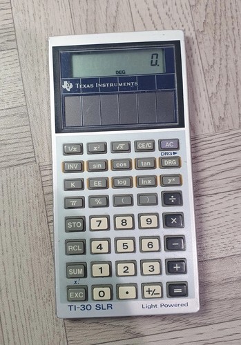 Texas instruments slr - ti-30,