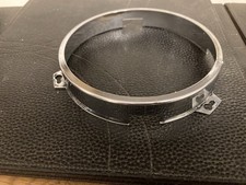 5 & 3/4" Single Headlight Headlamp Chrome Retaining Ring Inner Surround Bezel