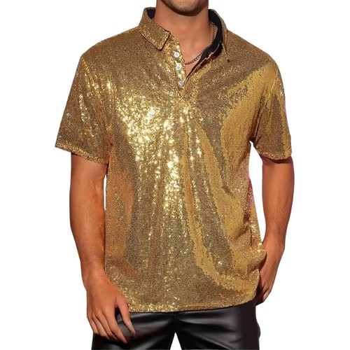 Mens party shirt 70s - party, t-shirt
