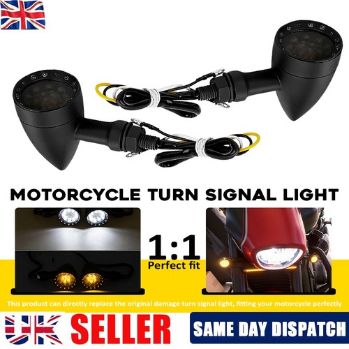Bullet motorcycle led turn - 2x,