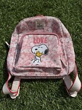 Cath Kidston x Snoopy Love Paper Ditsy Pink Backpack Rucksack Bag
