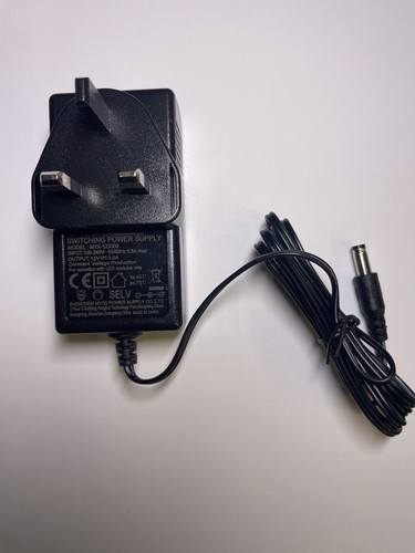 Replacement 12v power - 12v, 2.5a