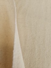 Upholstery 💯 % Wool Thick Quality Butter Cream .160cm Wide Very Good Quality 